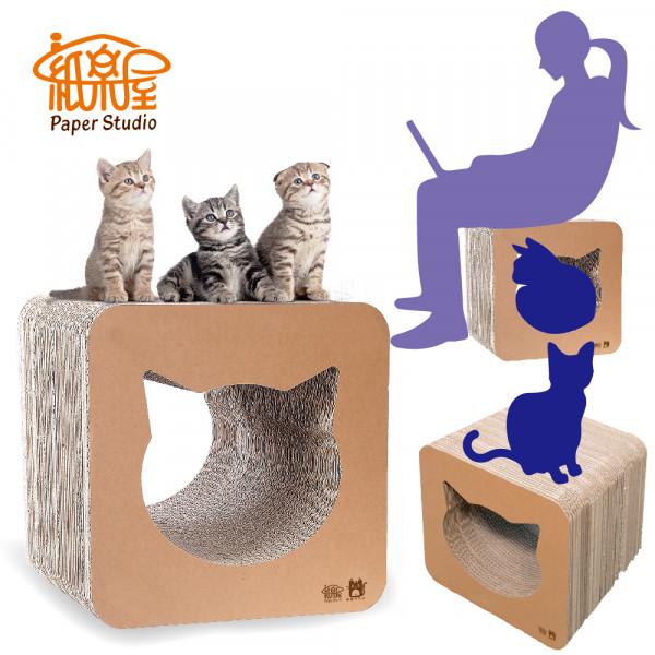 【紙樂屋】方方樂 貓抓板
